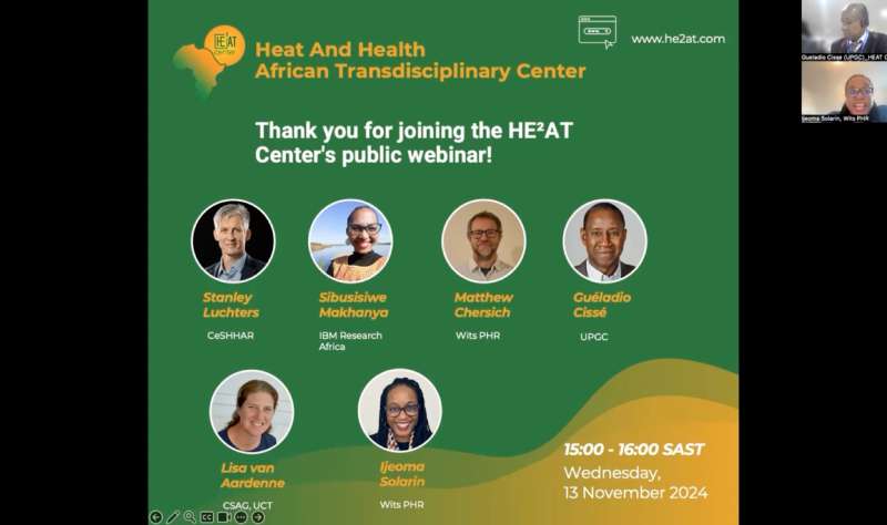 The HE²AT Center Public Webinar – 13 November 2024