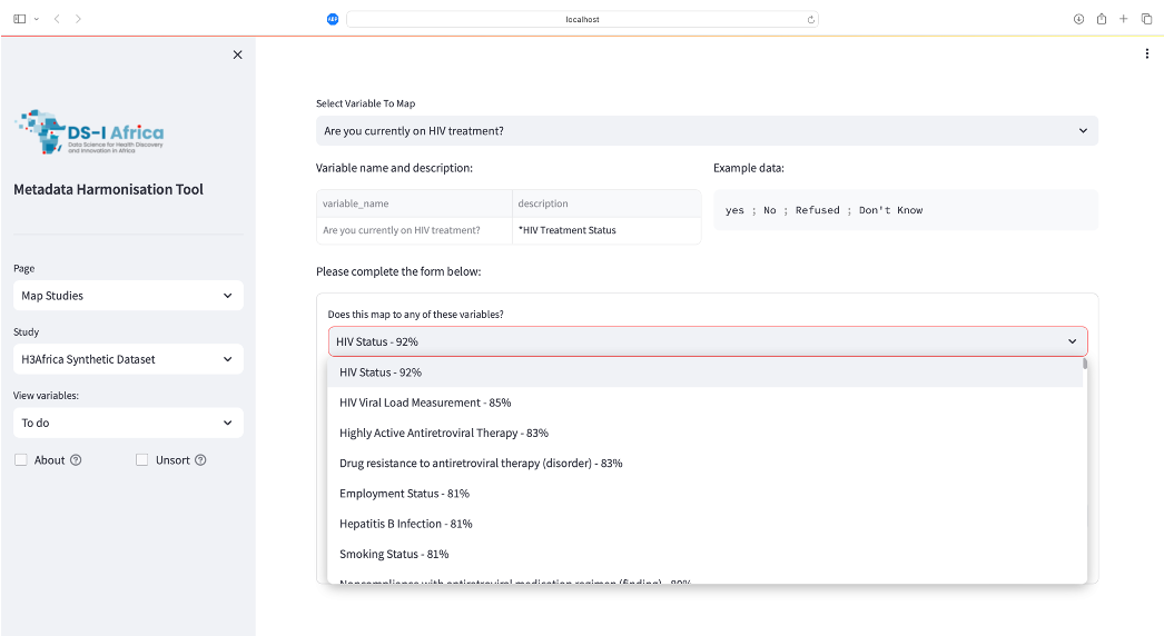 Accelerating Clinical Health Data Harmonisation with AI: Building ‘The Mapping App’
