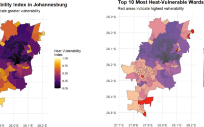 Quantifying intra-urban socio-economic and environmental vulnerability to extreme heat events in Johannesburg, South Africa