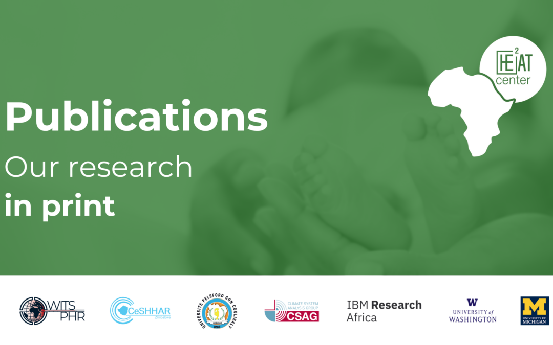 Our Research in Print: HE²AT Center Publications